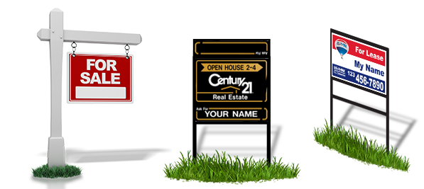 Boss Print Design · Premium Real Estate Signs
